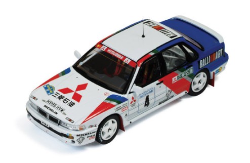 Mitsubishi Galant VR-4 #4 (Ralliart) K. Eriksson-S. Parmander Winner Sweden Rally 1991
