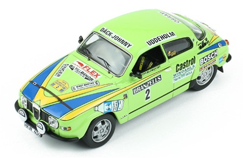 SAAB 96 V4 #2 S.Blomqvist-H.Sylvan 2nd Swedish Rally 1976