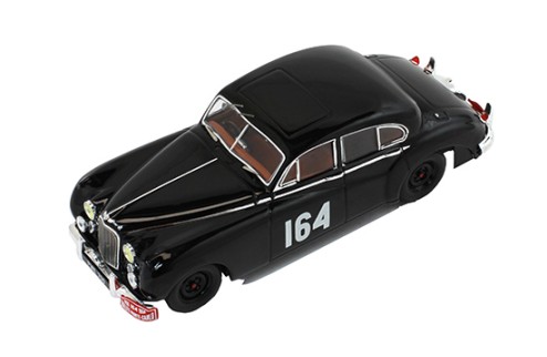 Jaguar Mkvii #164 R.Adams - F.Biggar Winner Rally Monte Carlo 1956