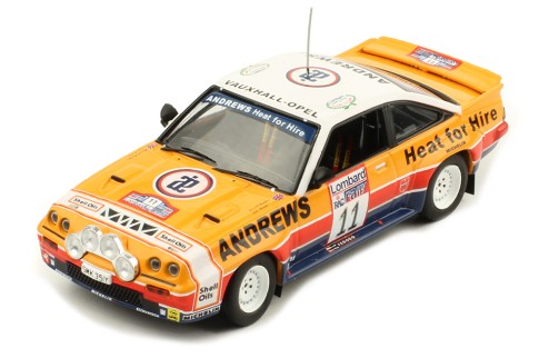 OPEL MANTA 400 #11 R. Brookes-M. Broad RAC Rally 1985
