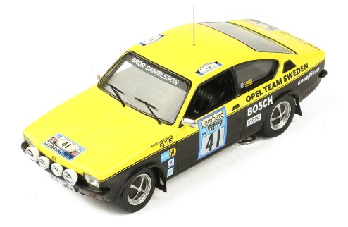 OPEL KADETT GT/E Gr. 1 #41 B. Danielsson - U. Sundberg RAC Rallye 1976