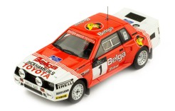 TOYOTA Celica TwinCam Turbo (TA64) #1 J. Kankkunen-F. Gallager Haspengouw Rally 1985