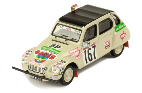 CITROËN DYANE - 1979 -#167 -C.SANDRON -P.ALBERTO RALLY PARIS-DAKAR