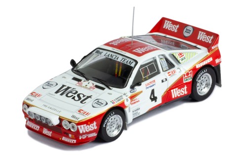 LANCIA 037 Rally EVO 2  #4 A.Zanussi-S.Cresto 1985 Rally Ieper 24h