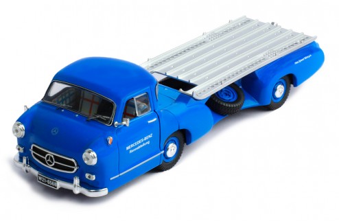 MERCEDES-BENZ Rennwagen Schwertransporter 1955