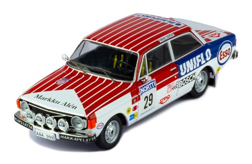 VOLVO 142 #29 M. Alén-J. Toivonen 1000 Lakes Rally 1973