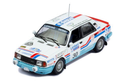 SKODA 130L #30 L.Krecek -B.Motl RAC Rally 1987