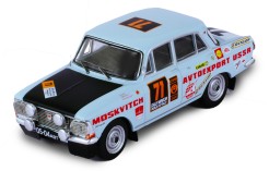 MOSKVITCH 412 #71 G.Holm-V.Boubnov-K.Guiradouskas Rally London - Mexico 1970