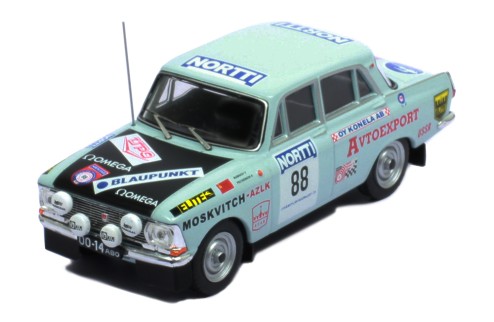 MOSKVITCH 412  #88 V.Bubnov-A.Pechenkin 1000 Lakes Rally 1973