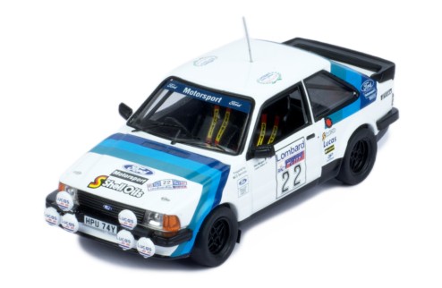 FORD ESCORT MKIII RS 1600i #22 L.A.Walker - E.Morgan RAC Rally 1983