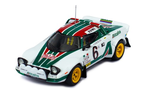 LANCIA STRATOS #6 B.Waldegard - H.Thorszelius 2nd Rallye Monte-Carlo 1976