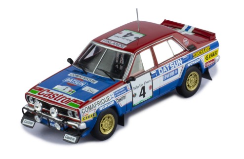 DATSUN VIOLET GT #4 T.Salonen - S.Harjanne Winner Rallye Côte d'Ivoire 1981