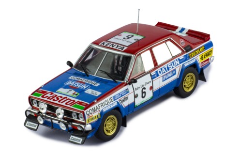 DATSUN VIOLET GT #6 S.Mehta - M.Doughty Rallye Côte d'Ivoire 1981