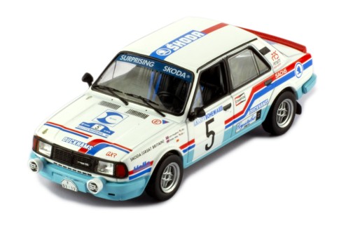 ŠKODA 130L #5 J.Haugland - B.Willis Rallye Bohemia 1988