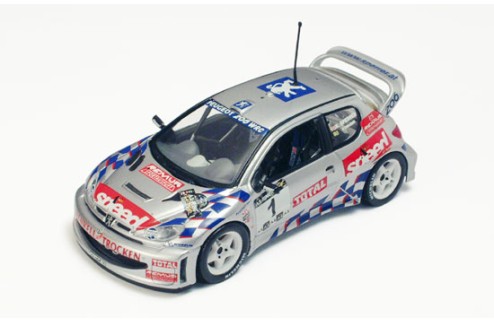 PEUGEOT 206WRC "A-ONLINE" R.SPERRER winner A1-RING RALLY 2001