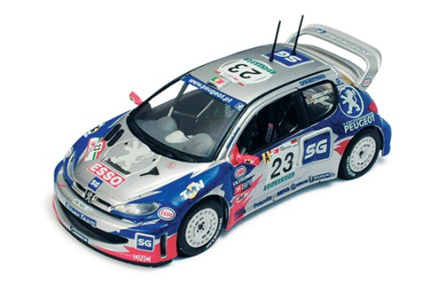PEUGEOT 206WRC "SILVER TEAM" A.LOPES RALLYE DE PORTUGAL 2001