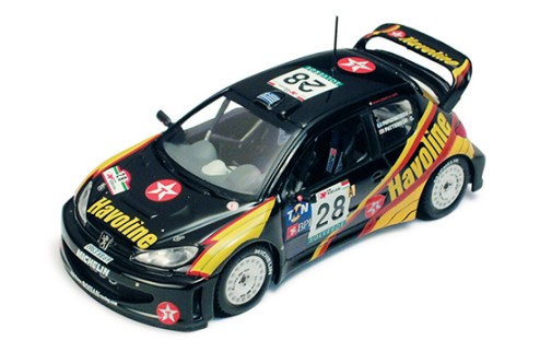 PEUGEOT 206WRC "HAVOLINE" PAPADIMITRIOU RALLYE DE PORTUGAL 2001