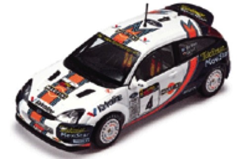 FORD FOCUS WRC "MARTINI RACING" C.McRAE winner CYPRUS 2001