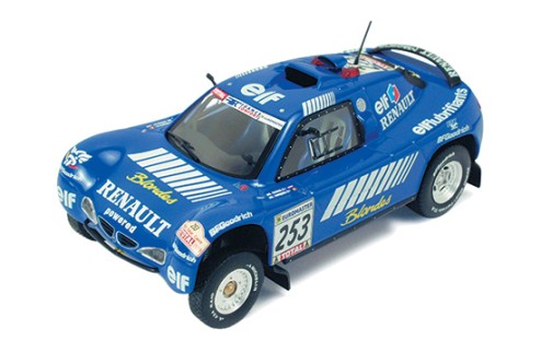 MEGANE SCHLESSER "GAULOISES" J.M.SERVIA - J.M.LURQUIN 4th PARIS-DAKAR 2000