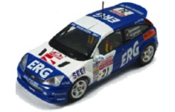 FORD FOCUS WRC "ERG" P.ANDREUCCI-GIUSTI ITALIAN RALLY CHAMPION 2001