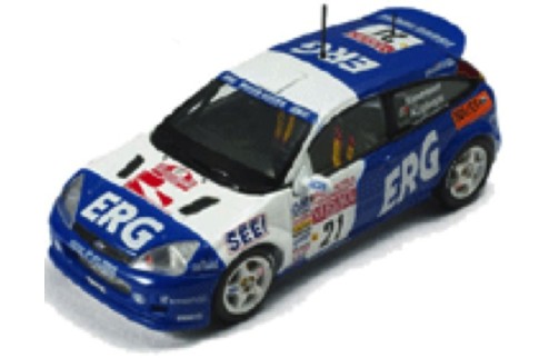 FORD FOCUS WRC "ERG" P.ANDREUCCI-GIUSTI ITALIAN RALLY CHAMPION 2001