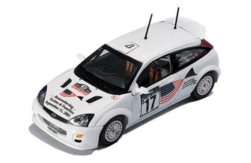 FORD FOCUS WRC "IN MEMORIA 11.09.2001" F.DELECOUR NEW ZEALAND RALLY 2001