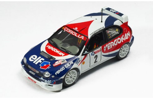 TOYOTA COROLLA WRC "ELF-VERGOKAN" P.TSJOEN BELGIAN RALLY CHAMP. WINNER 2001