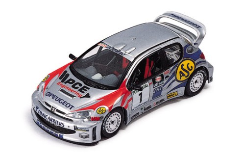 PEUGEOT 206WRC "DANZAS" S.LINDHOLM FINLAND FINLAND RALLY CHAMP. 2001
