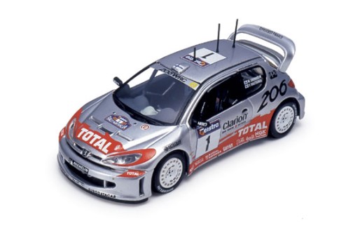 Peugeot 206WRC M. Gronholm Winner Australia 2001