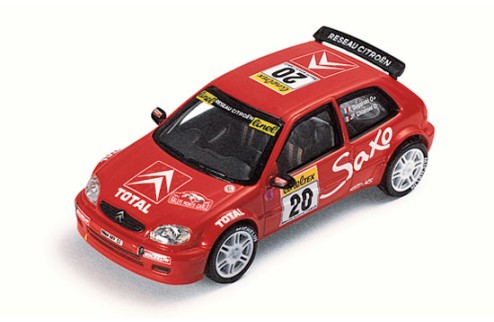Citroen Saxo P. Bugalski-J. P. Chiaroni Rallye Monte Carlo 2001