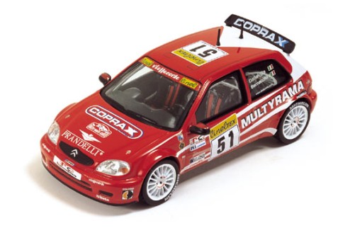 CITROEN SAXO S1600 "MULTYRAMA" A.DALLAVILLA RALLYE MONTE CARLO 2002