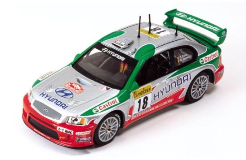 Hyundai Accent WRC F. Loix-S. Smets Monte Carlo 2002