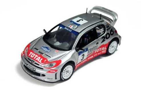 Peugeot 206WRC G. Panizzi Winner Tour de Corse 2002