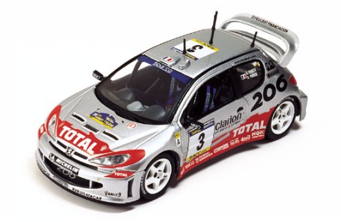 Peugeot 206WRC G. Panizzi Winner Catalunya 2002