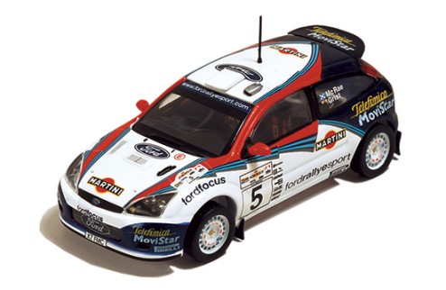 FORD FOCUS WRC "MARTINI RACING" C.McRAE-N.GRIST winner ACROPOLIS RALLY 2002