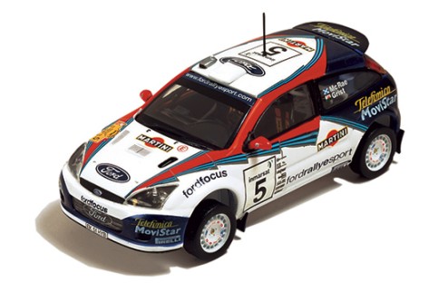 FORD FOCUS WRC "MARTINI RACING" C.McRAE-N.GRIST winner SAFARI RALLY 2002