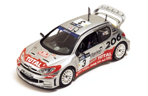 Peugeot 206WRC G. Panizzi Winner Sanremo Rally 2002