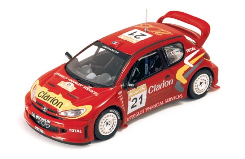 PEUGEOT 206WRC "CLARION" G.PANIZZI-H.PANIZZI TURKEY RALLY 2003
