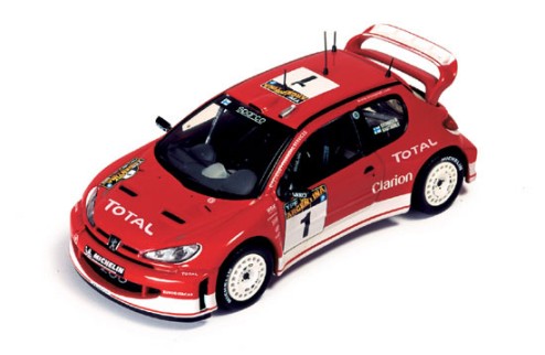 PEUGEOT 206WRC "RED" M.GRONHOLM-T.RAUTIAINEN winner ARGENTINA 2003