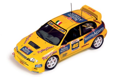 Toyota Corolla WRC Valentino Rossi Monza Rally 2003