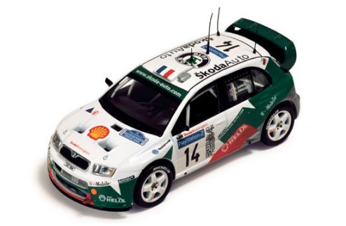 Skoda Fabia WRC D. Auriol-D. Giraudet Tour de Corse 2003