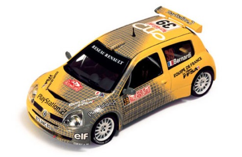 Renault Clio S1600 N. Bernardi-D. Giraudet Rally Monte Carlo 2004