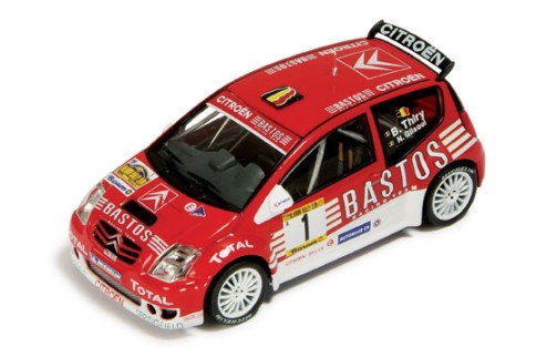 Citroen C2 S1600 (Bastos) #1 B. Thiry-G. Nicolas Rally Czech Barum 2004