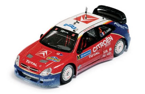 Citroen Xsara WRC S. Loeb-D. Elena Winner Sweden 2004 (with snow effects