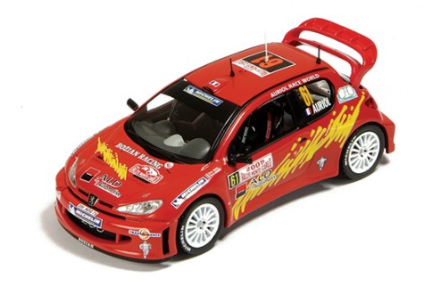 Peugeot 206 WRC #61 D. Auriol-Giraudet Rally Monte Carlo 2005