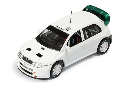 Skoda Fabia WRC Test Car 2005 White & Green