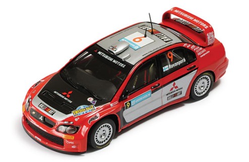Mitsubishi Lancer WRC #9 Rovanpera-Pietilainen Rally Sweden 2005