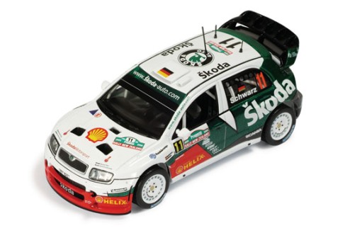 Skoda Fabia WRC #11 A. Schwarz-K. Wicha Rally New Zealand 2005