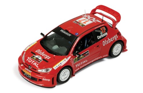 Peugeot 206 WRC #17 D. Carlsson-M. Andersson Rally Cyprus 2005