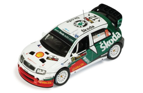 Skoda Fabia WRC #12 J. Tuohino-M. Markkula Rally Cyprus 2005